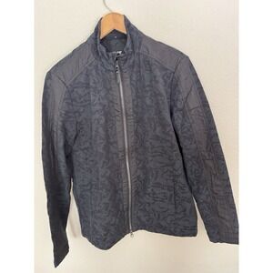 PXG Jacket Medium Black Camo Full Zip Fairway Front Pockets Golf Parson